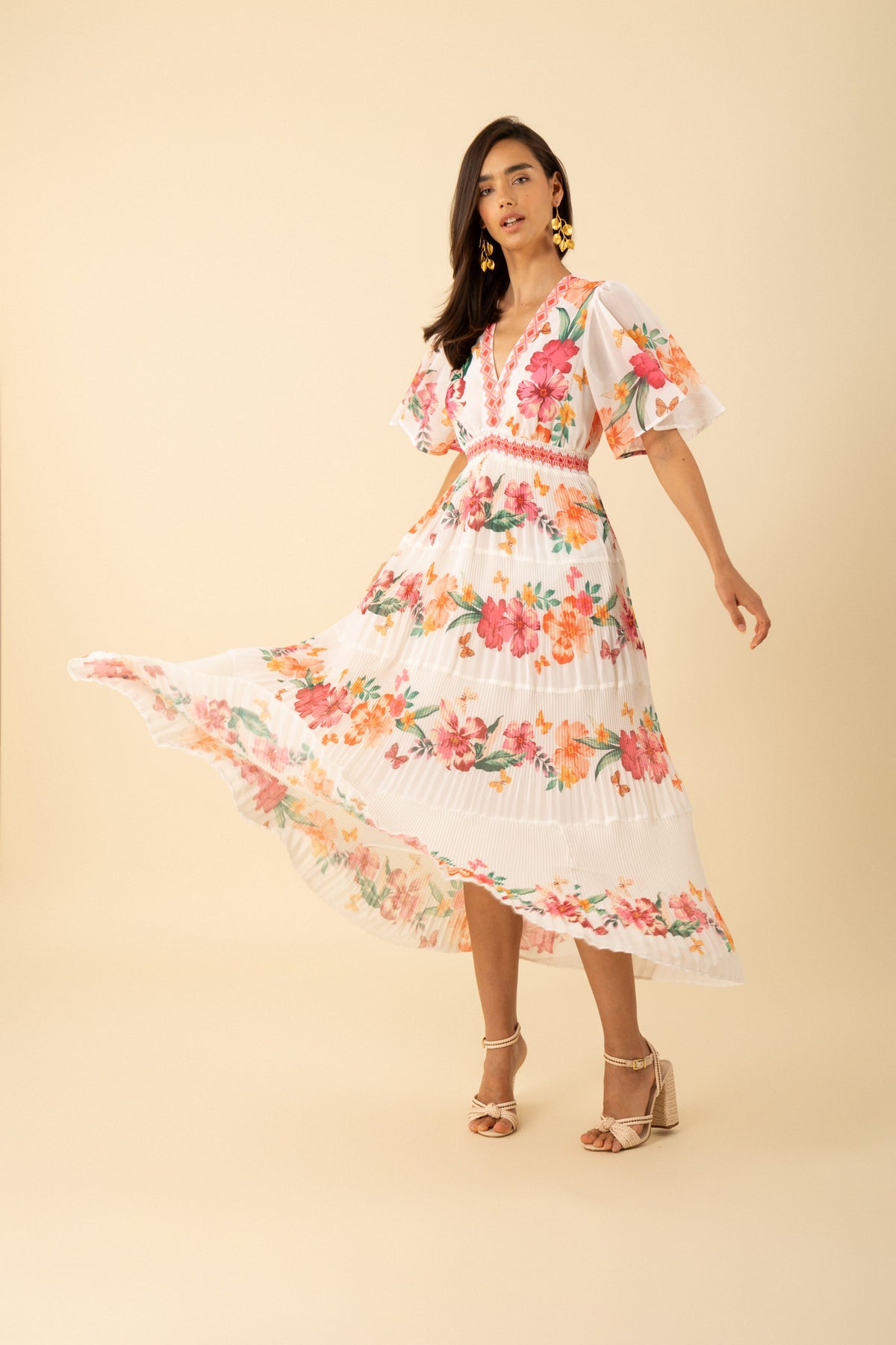 Angie Long Dress - Ivory