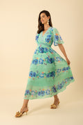 Angie Long Dress - Mint