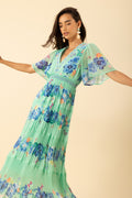Angie Long Dress - Mint