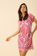 Miley Pocket Dress - Rosa