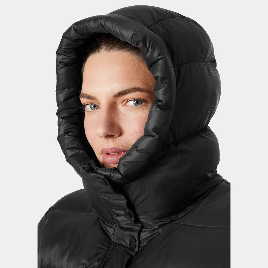 W Grace Puffy Parka - Black