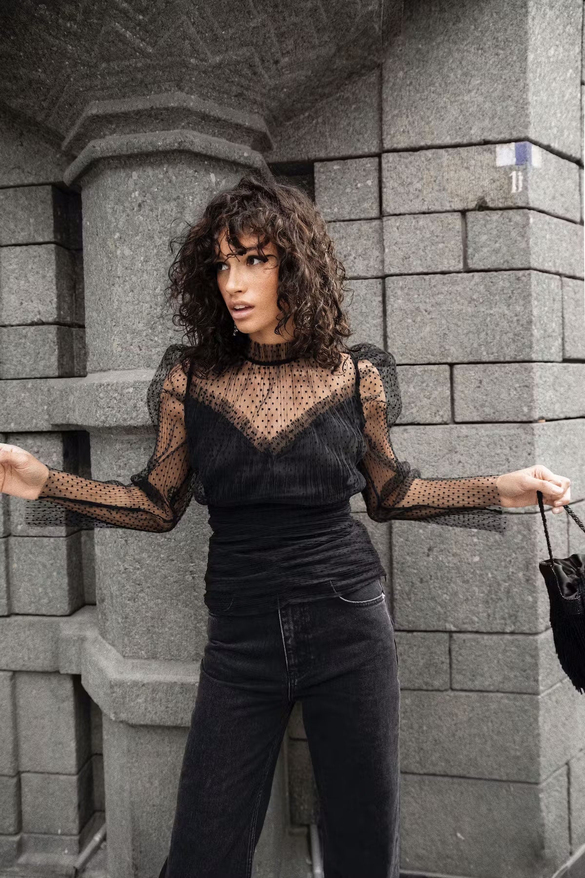 Janet Top - Black