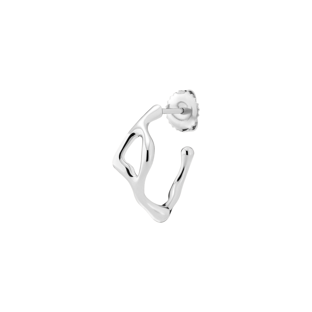 Luna Hoop 14 - Silver