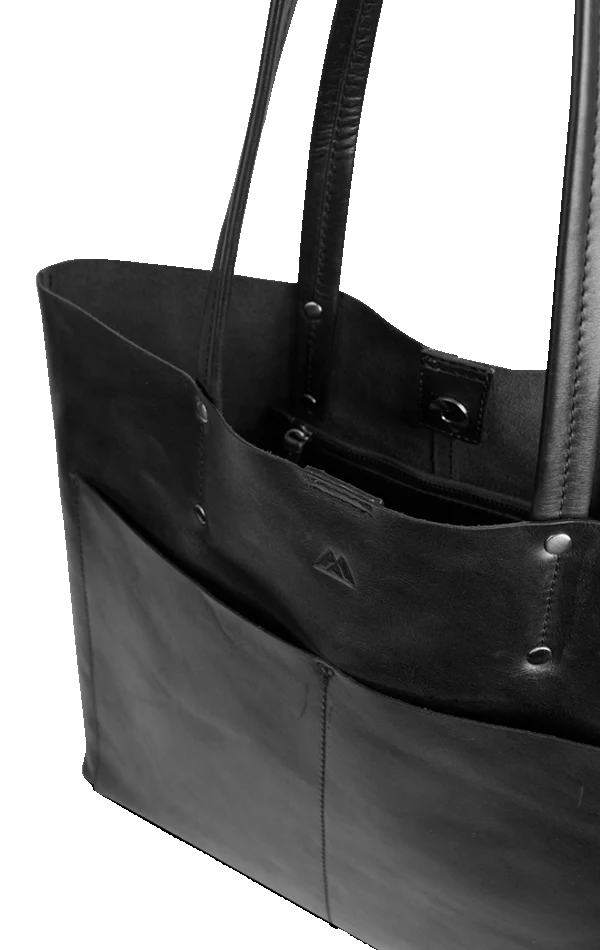 Jayda Shopper Antique - Black