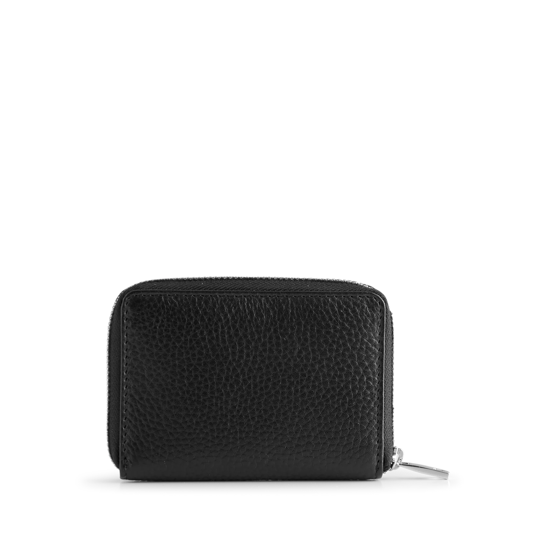 Selma Wallet Grain - Black