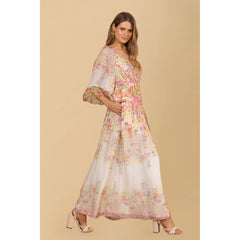 Celia Long Dress - Pink