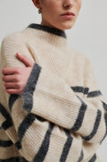 Ovalis Knit T-Neck - Brazilian Sand Grey