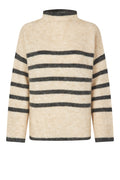 Ovalis Knit T-Neck - Brazilian Sand Grey