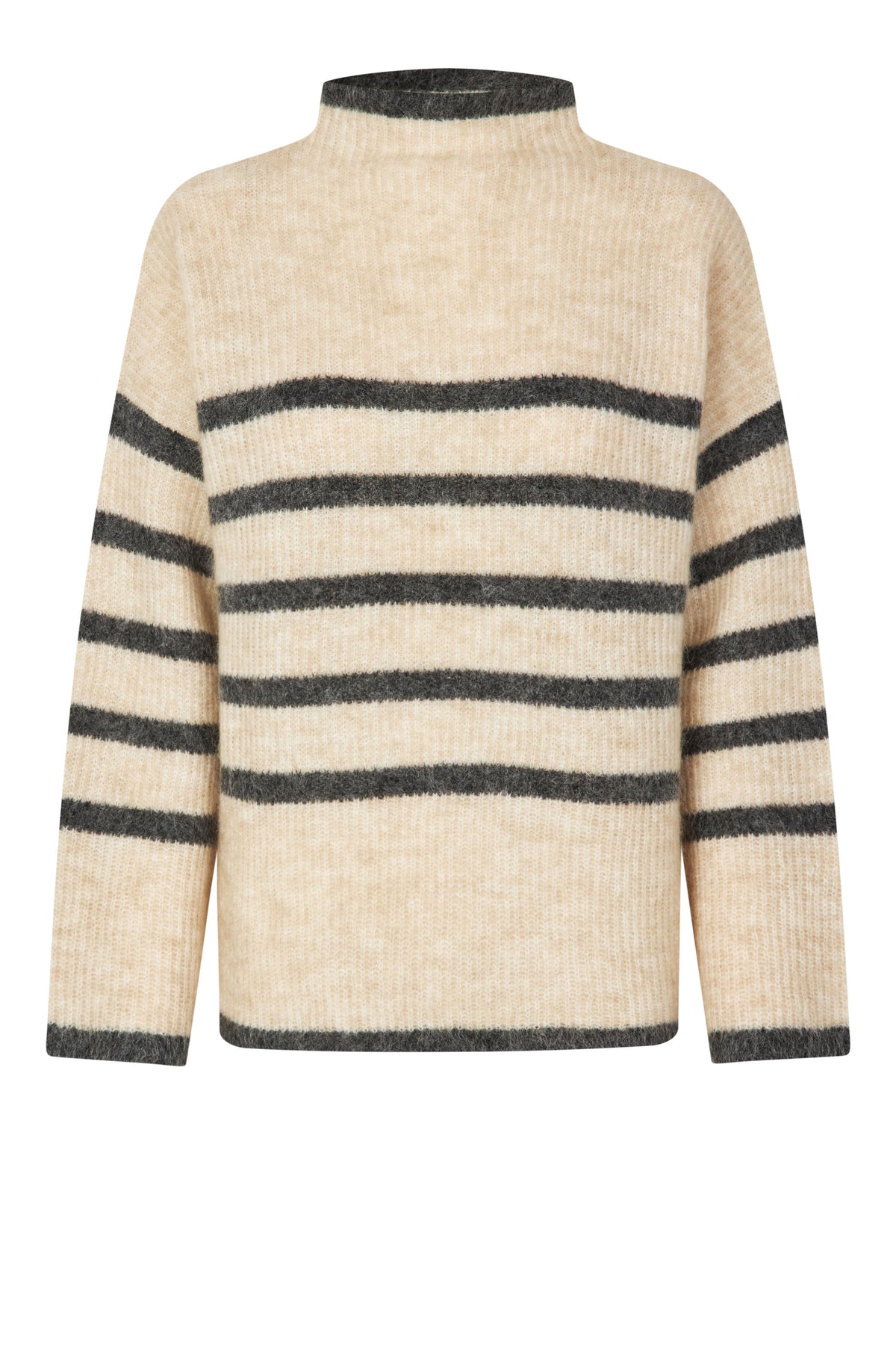 Ovalis Knit T-Neck - Brazilian Sand Grey