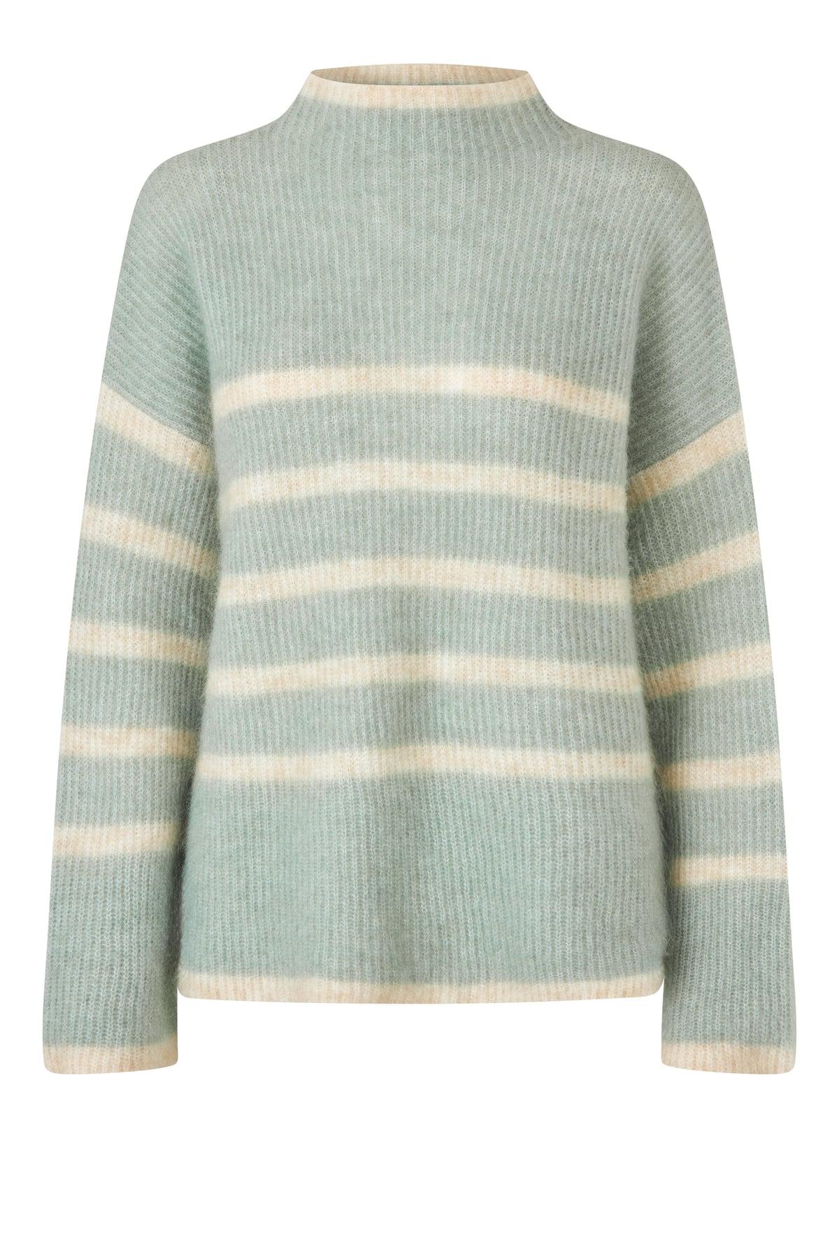 Ovalis Knit T-Neck - Slate Green