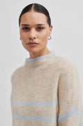 Ovalis Knit T-Neck - Starlight Blue