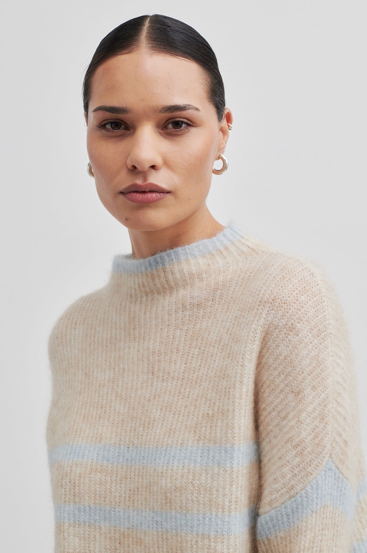 Ovalis Knit T-Neck - Starlight Blue