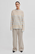 Ovalis Knit T-Neck - Starlight Blue