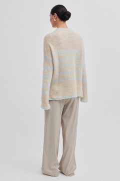 Ovalis Knit T-Neck - Starlight Blue