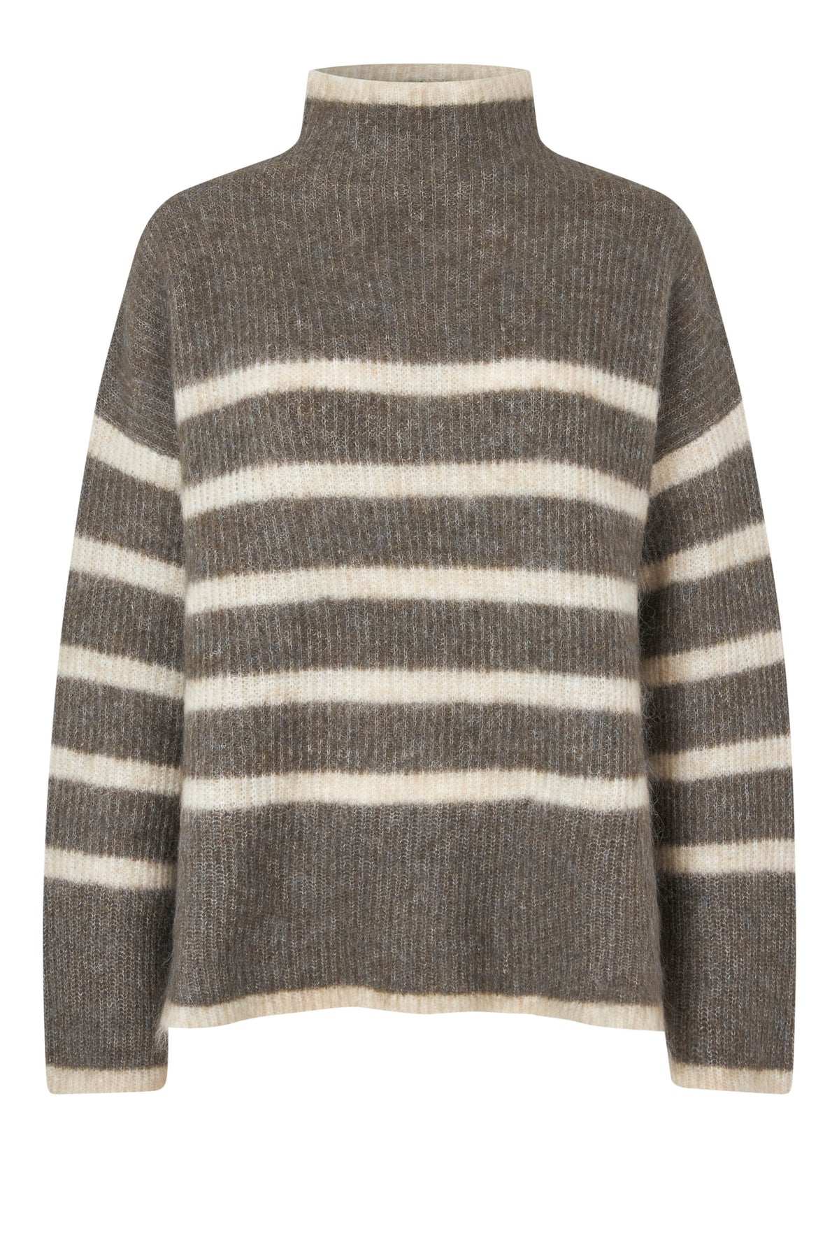 Ovalis Knit T-Neck - Chocolate Chip