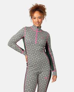 Rose Half Zip - Thyme