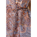 Hale Bob Aubrie Silk/Linen Longdress - Navy