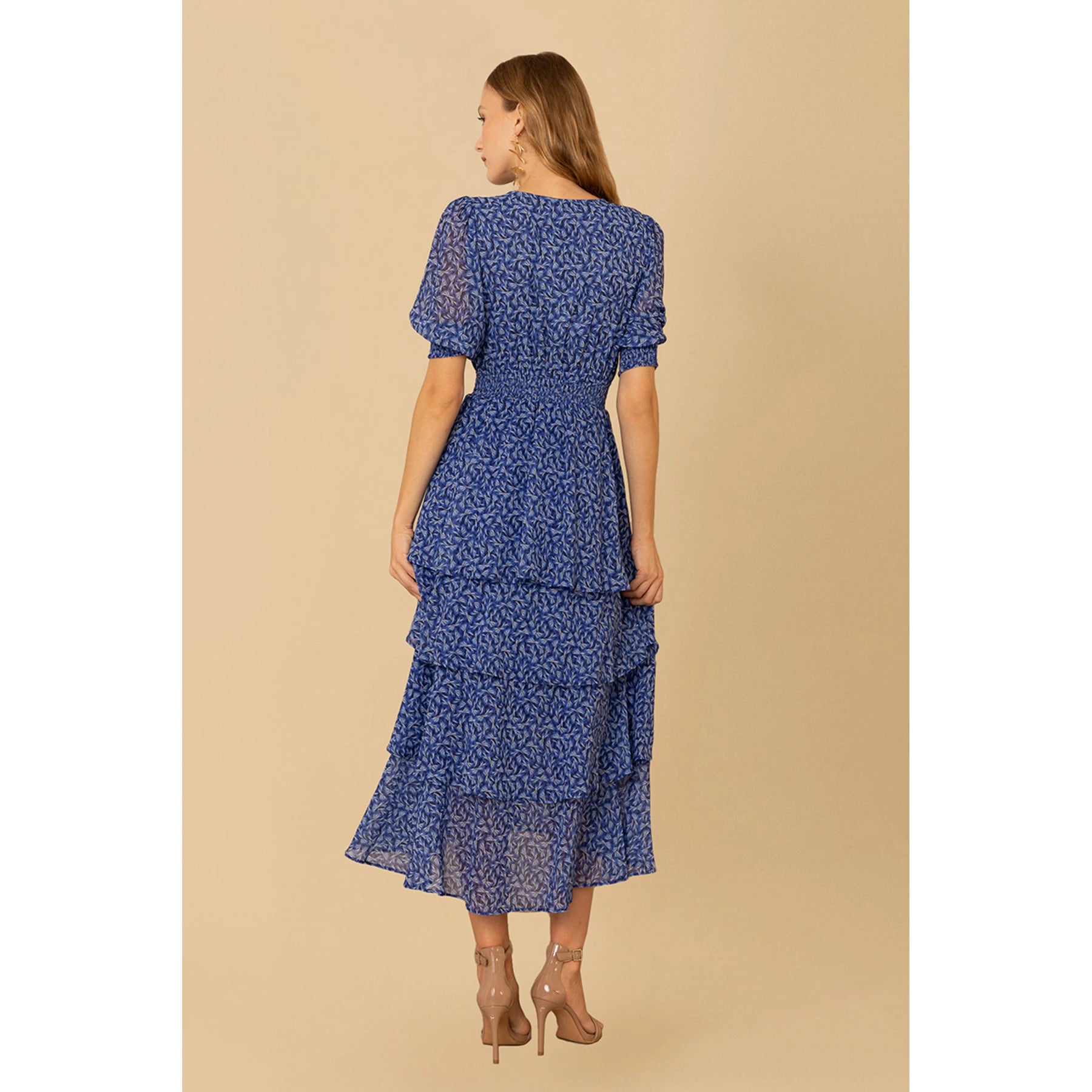 Milana Long Dress - Navy