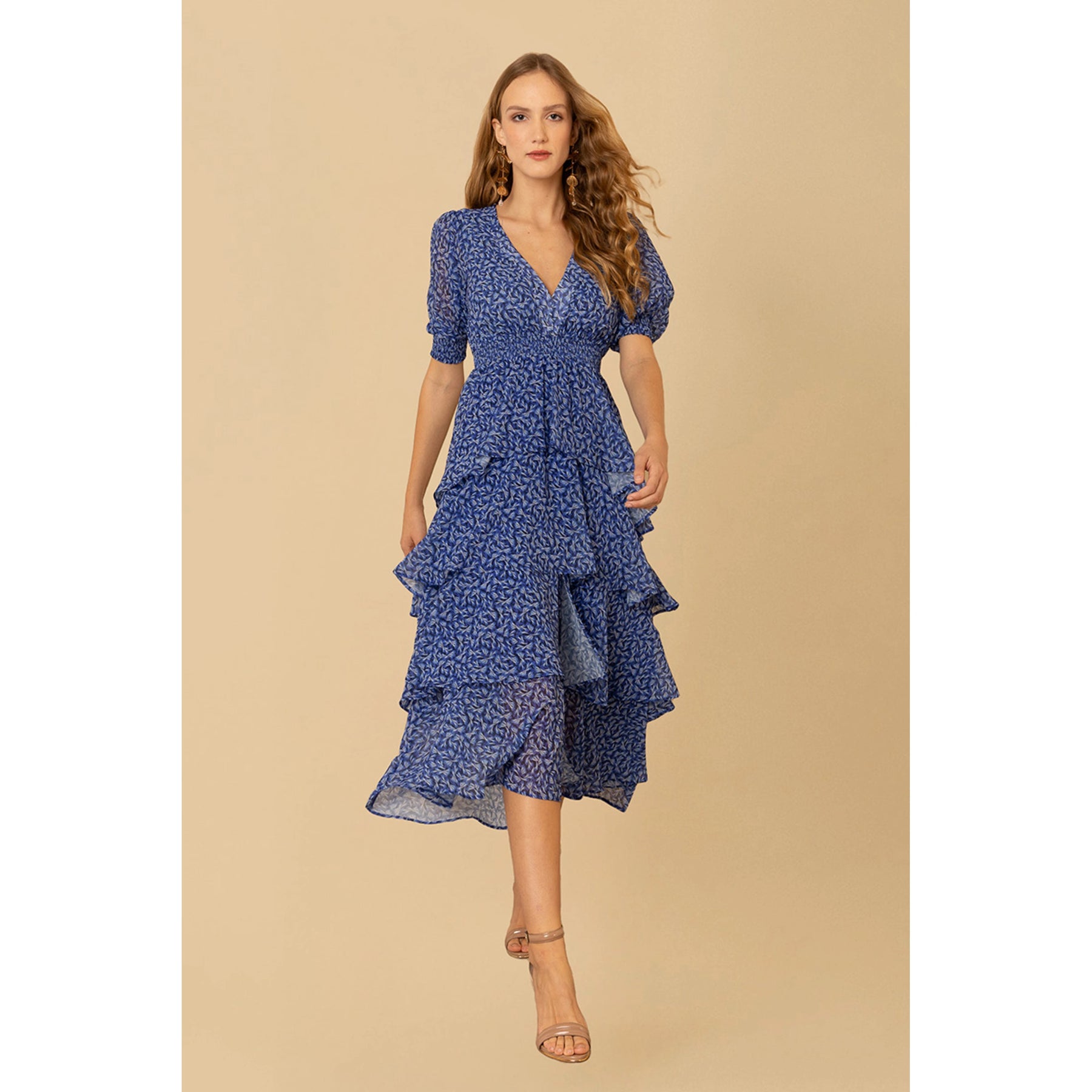 Milana Long Dress - Navy