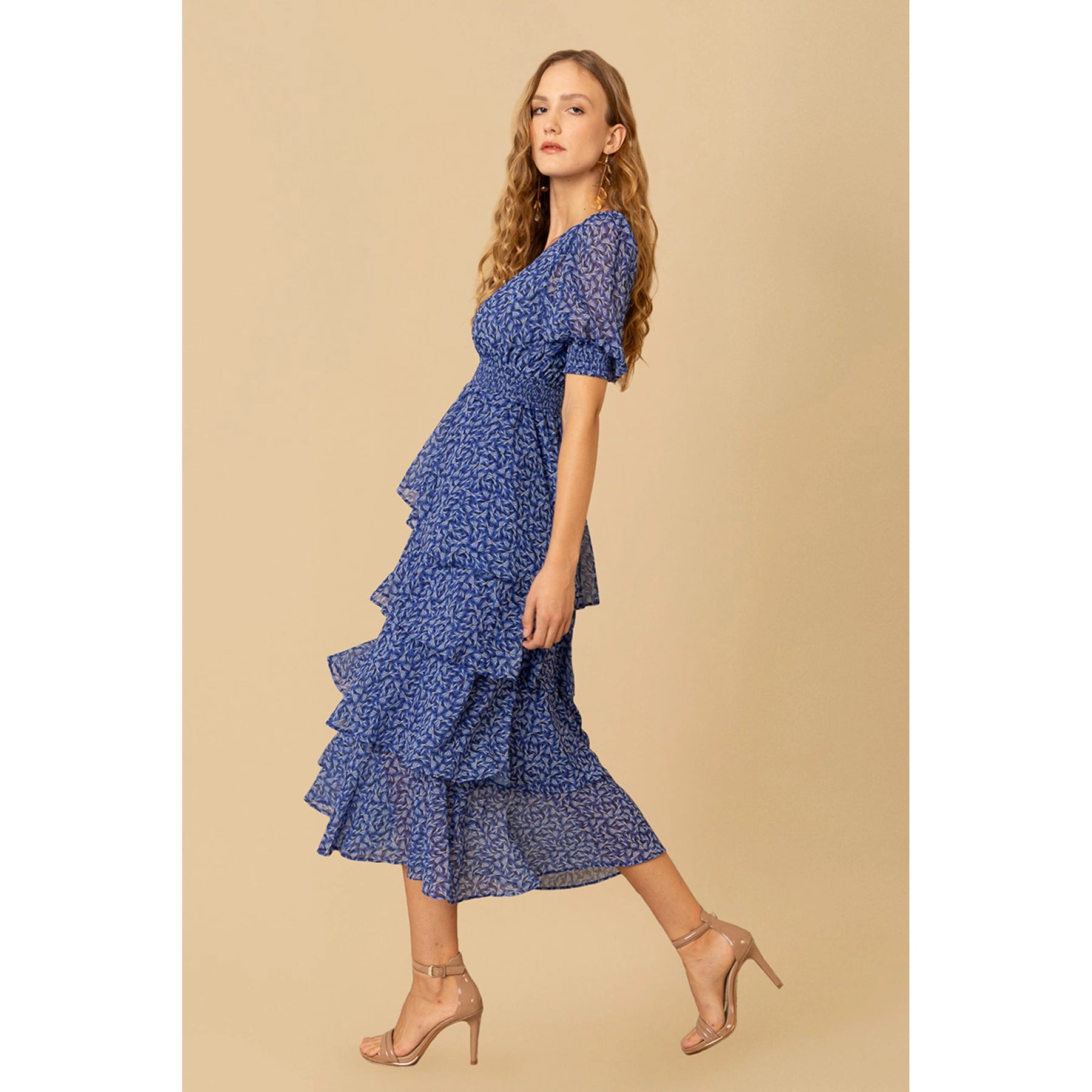 Milana Long Dress - Navy