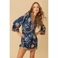 Giuliana Dress - Marinblå