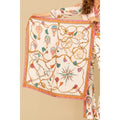 Leilany Silk Scarf - Vit