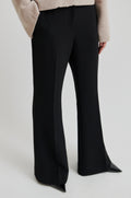 Fique Flared Trousers - Black