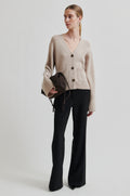 Fique Flared Trousers - Black