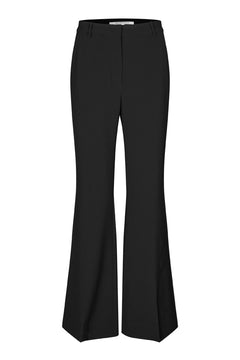 Fique Flared Trousers - Black