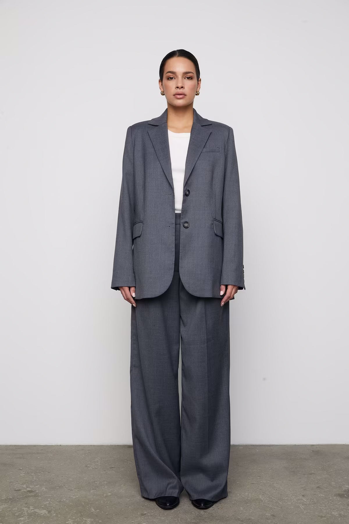 Ava Trouser - Grey