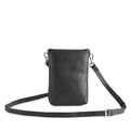 Carly Mobile Bag Grain - Black