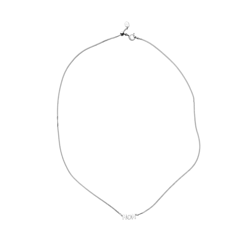 MOM Necklace - Silver