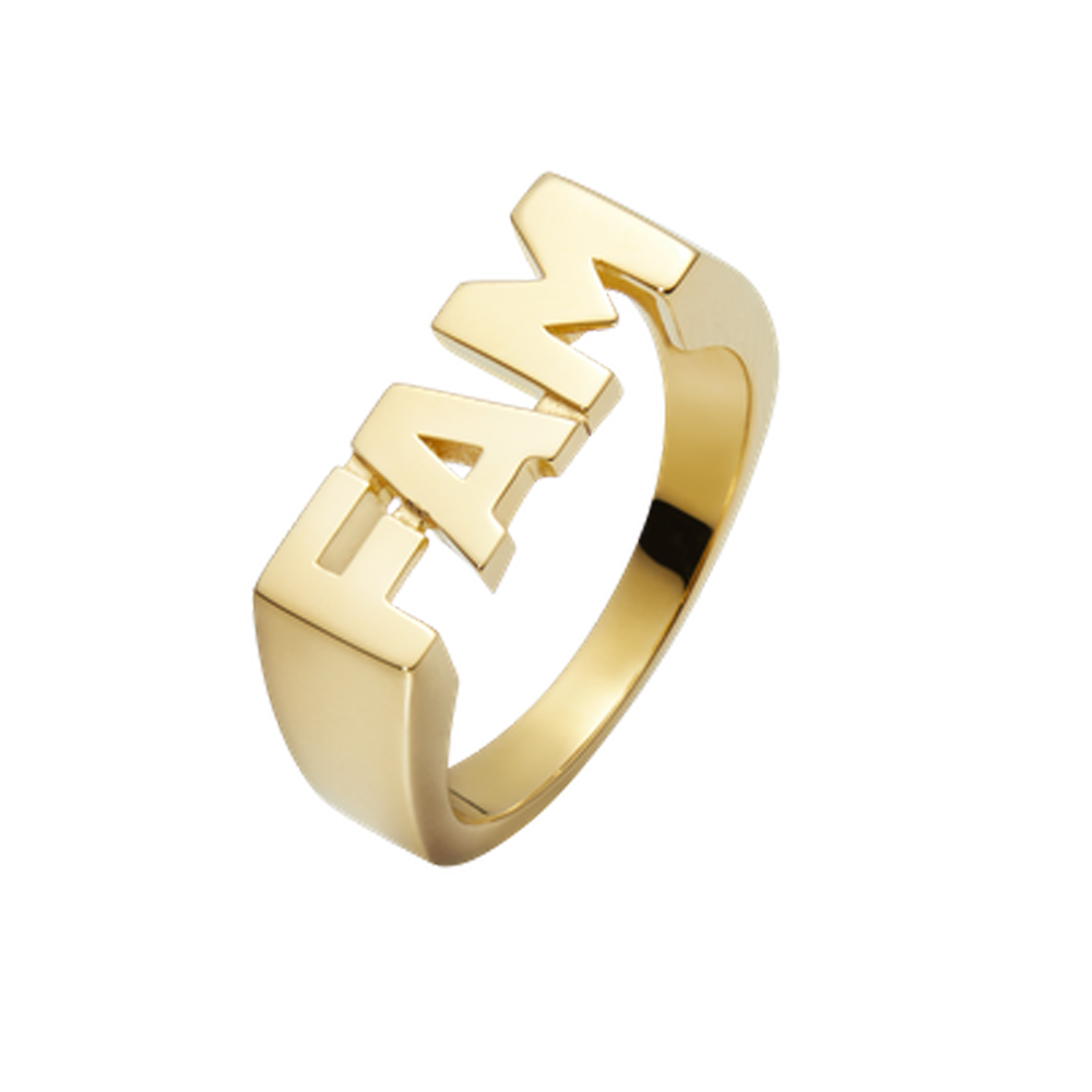 FAM Ring - Guld