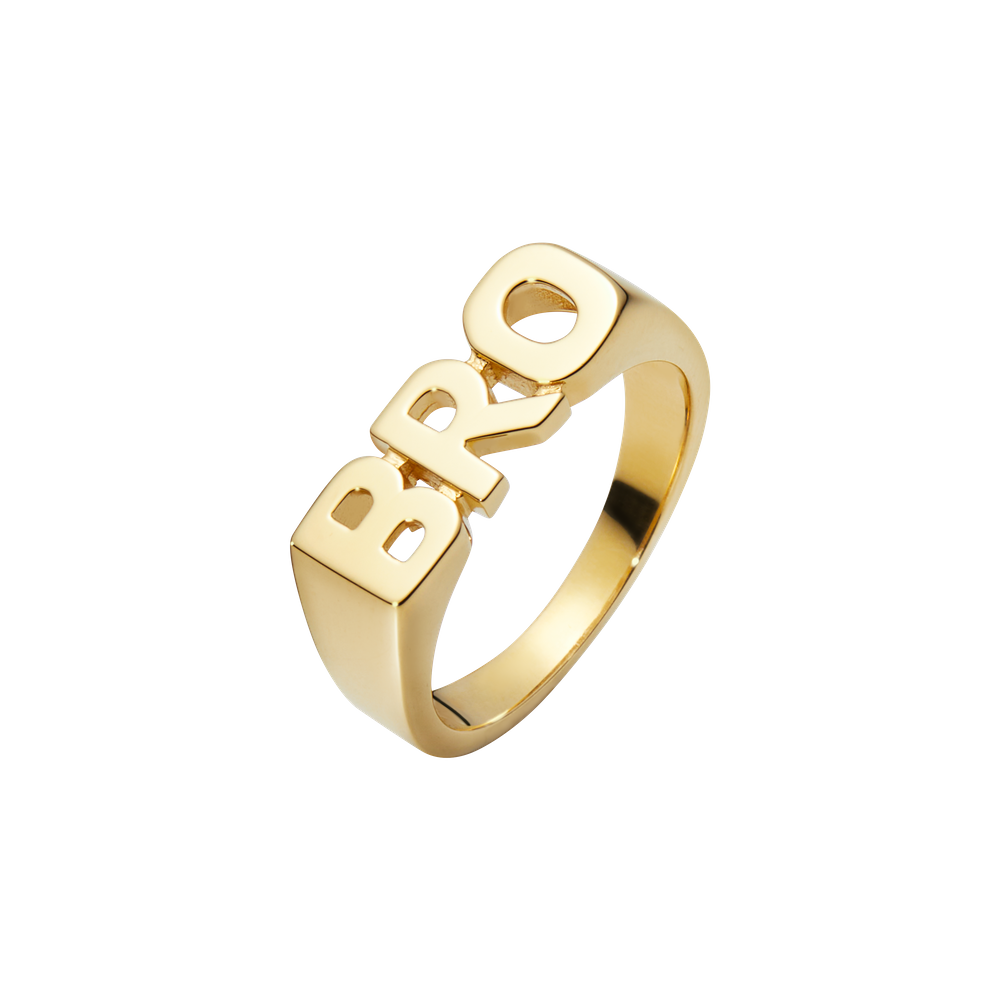 Maria Black Bro Ring - Guld