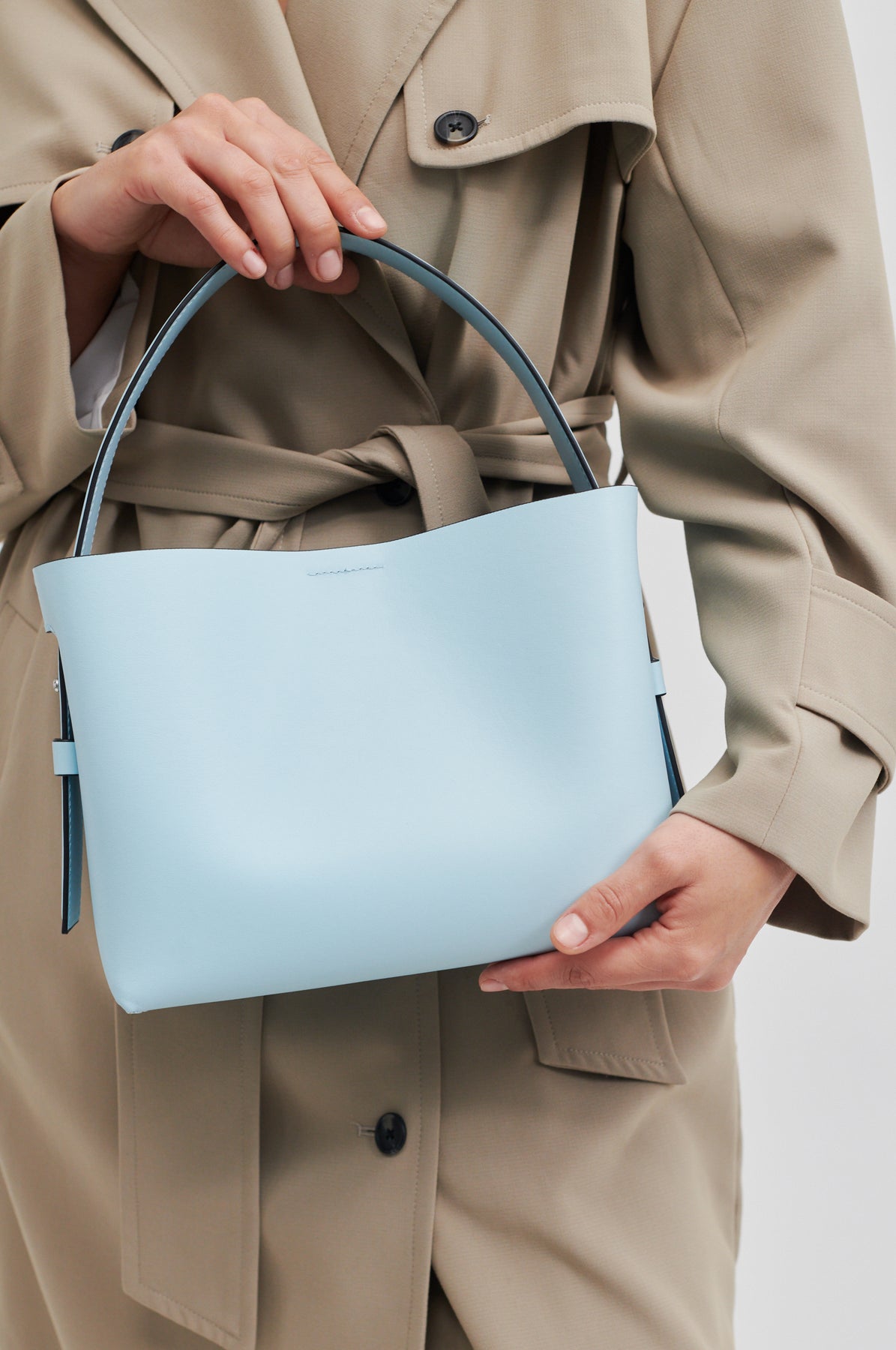 Leata Leather Bag - Starlight Blue