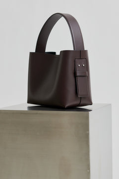 Leata Leather Bag - Chocolate Plum