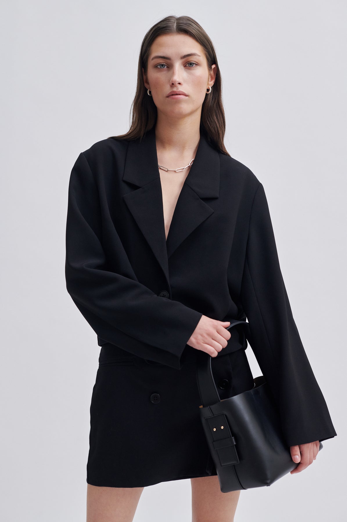 Leata Leather Bag - Svart