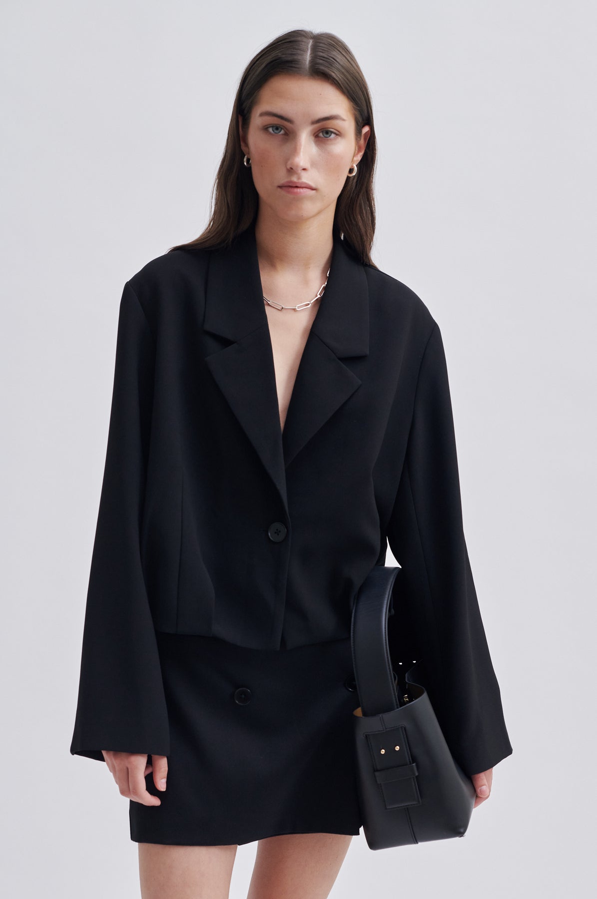 Leata Leather Bag - Svart