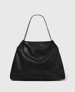 Falabella Drawstring Tote Bag - Black