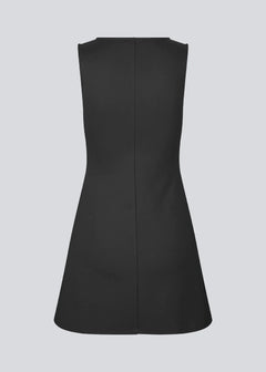 Josefine Tank Flare Dress - Black