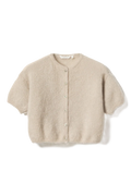 N-Lorell Stickad Kofta - Beige