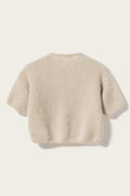 N-Lorell Stickad Kofta - Beige