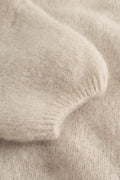 N-Lorell Stickad Kofta - Beige