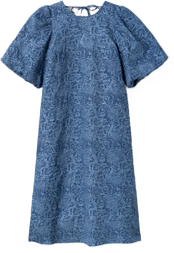 N-Pastis Long Dress - Dusty Blue