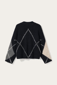 N-Laiana Knit Cardigan - Navy Mix