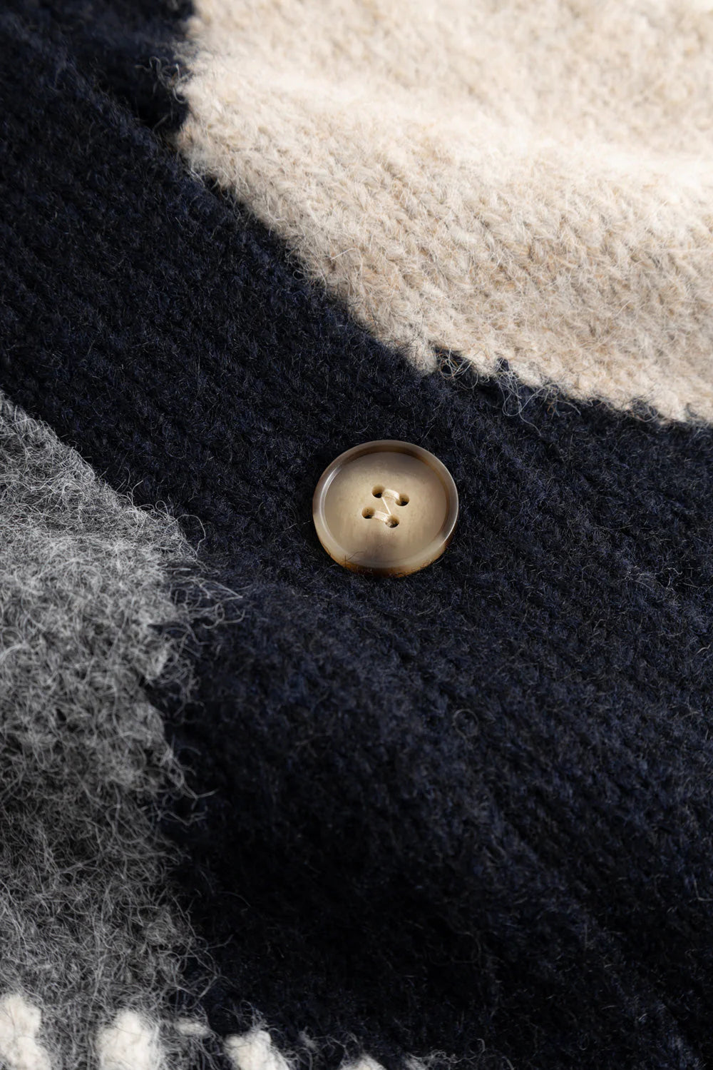 N-Laiana Knit Cardigan - Navy Mix