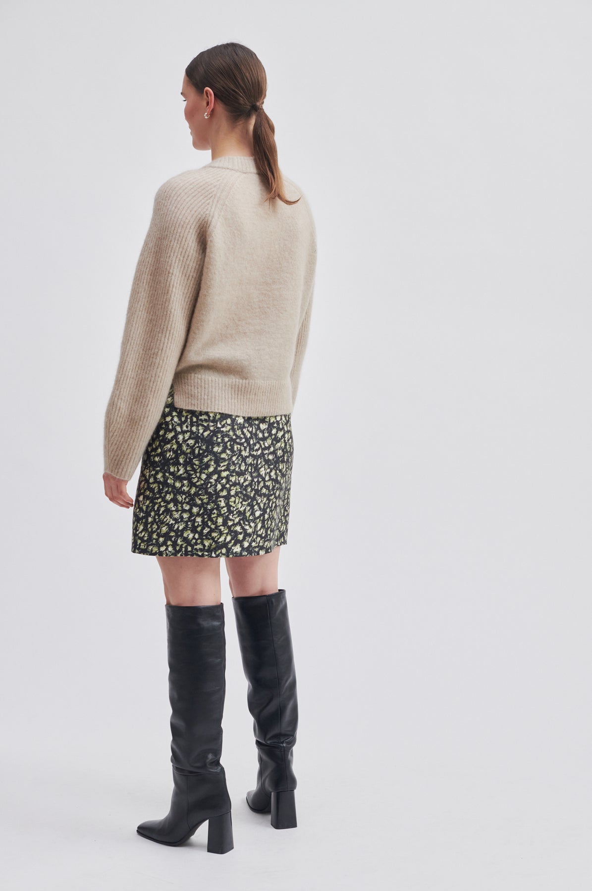 Brookline Knit New O-Neck - Oxford Tan