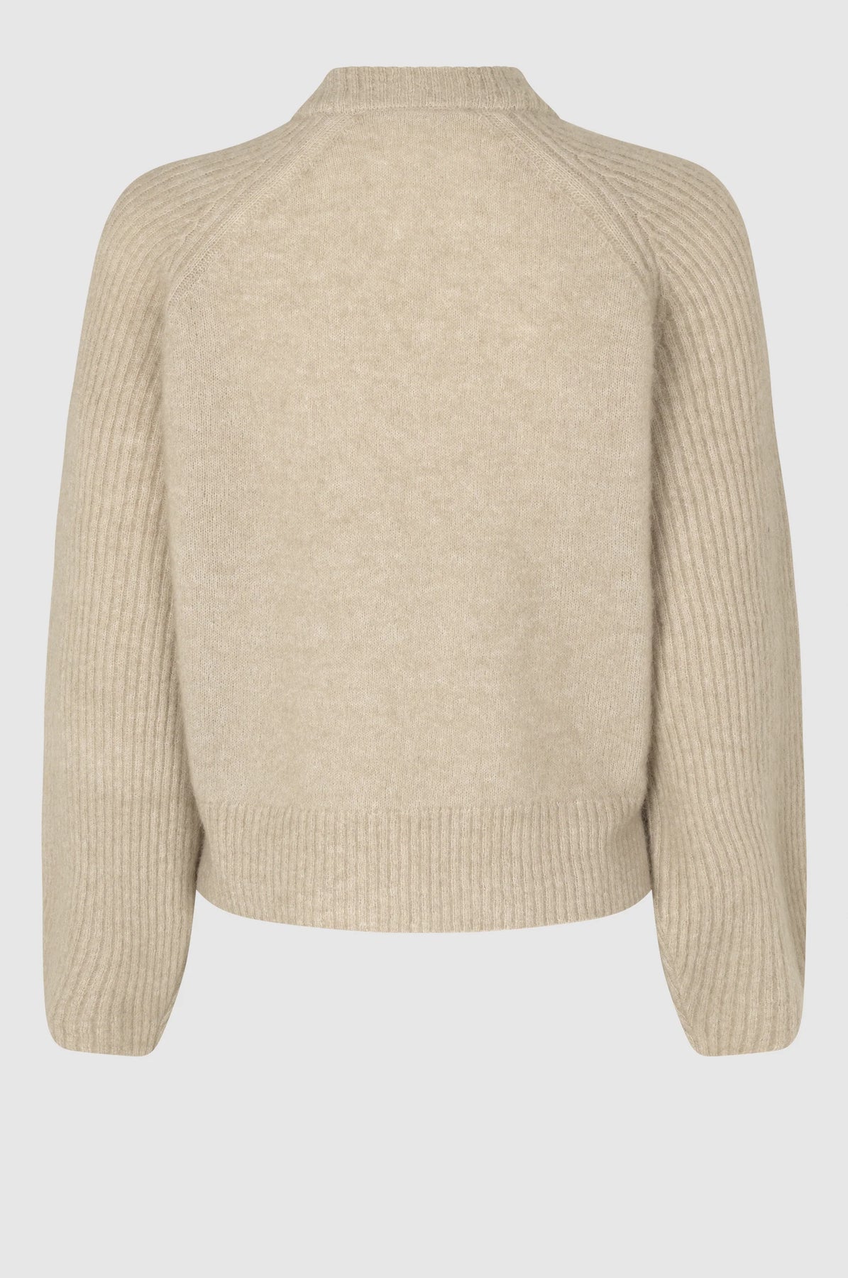 Brookline Knit New O-Neck - Oxford Tan