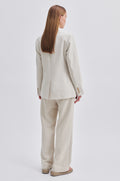 Evie Fitted Blazer - French Oak