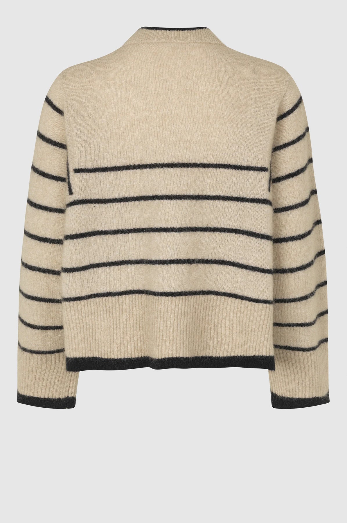 Laila Knit O-Neck - Oxford Tan
